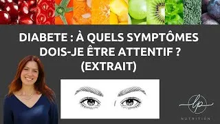 Miniature : DIABETE ET SYMPTOMES : Les SIGNES et SYMPTOMES auxquels je devrais être ATTENTIF !