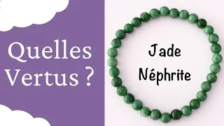 Miniature : Jade Néphrite : Pierre naturelle en Lithothérapie par Aurore Médium - L' Aurore Céleste