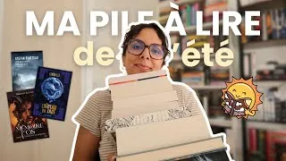 Miniature : MA PILE À LIRE DE L’ÉTÉ ☀️ FANTASY, COSY MYSTERY, CLASSIQUE…