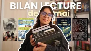 Miniature : MES LECTURES DE MAI 📖 J’AI LU 8 LIVRES ✨