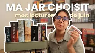 Miniature : MA PILE À LIRE DE JUIN 📚 | MA JAR CHOISIT MES LECTURES 🫙