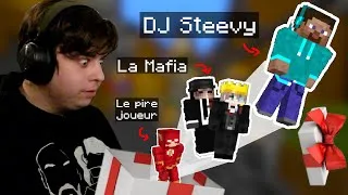Miniature : Les MEILLEURS moments de Minecraft RP 😂 (DJ Steevy m'avait manqué !)
