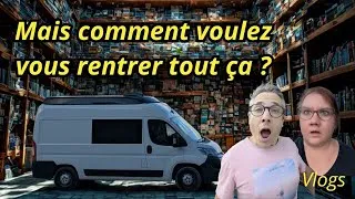 Miniature : Les livres c'est la vie! J'ai dévalisé une bibliothèque !!! #vanlife