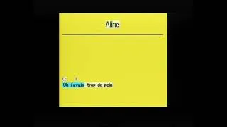 Miniature : Aline