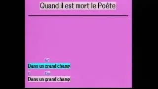 Miniature : Quand il est mort le Poèfe