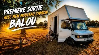 Miniature : Mon camion prend la route !! Direction un SPOT pour la NUIT !? #nomade #van  
