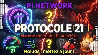 Miniature : ⚡ PI NETWORK : PROTOCOLE 21 ACTIF ! (Vitesse accrue, Nœuds, et la bombe des obligations japonaises)