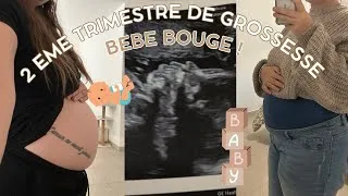 Miniature : VLOG GROSSESSE : Épisode 4 - Le 2eme trimestre | Je sens mon bébé bouger ! 