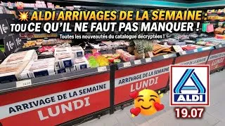 Miniature : Aldi Arrivage de la Semaine 19.07 💙❤️ Nouveautés 💙❤️ Cuisine DÉCORATION 💙❤️ #aldi