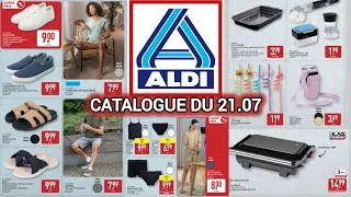 Miniature : Catalogue Aldi 21.07 🥰 Aldi Arrivage de la Semaine 21 JUILLET 🩵 #soldes TEXTILE ✨ DÉCO✨ #aldi