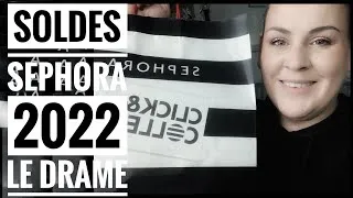 Miniature : Soldes 2022 sephora: Haul etJe me fais agresser par le vigile.