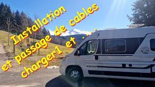 Miniature : bricolage  et amélioration , Installation du charger 1 Bluetti FOURGON aménagé