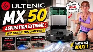 Miniature : 272 - Robot nettoyant Ultenic MX50 : 20 000Pa et station 100 % autonome #Ultenic#Robot