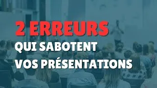 Miniature : Les 2 ERREURS FATALES qui sabotent votre prise de parole en public (et comment les éviter)