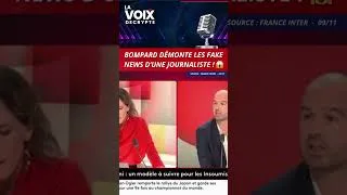 Miniature : Manuel Bompard démonte les fake news d’une journaliste en direct | La Voix Décrypte