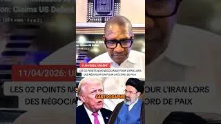 Miniature : ​⚠️ URGENT : L'IRAN POSE SES CONDITIONS ! CES 2 POINTS SONT NON-NÉGOCIABLES POUR TRUMP ! ⚠️