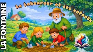 Miniature : Le Laboureur et ses Enfants 👴🌾 | Fable audio de La Fontaine (texte complet)