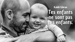 Miniature : Khalil Gibran. ✅📚. Tes enfants ne sont pas tes enfants. Un poème nécessaire.