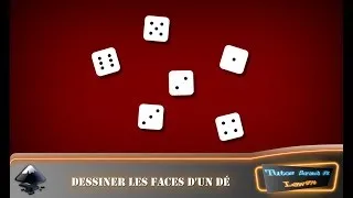Miniature : [TUTO] Dessiner les faces d'un dé avec Inkscape