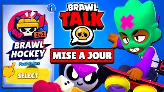 Miniature : NOUVEAU MODE HOCKEY BRAWL, 3 NOUVEAUX BRAWLERS, TOUTES LES INFOS DU BRAWL TALK (Brawl Stars)