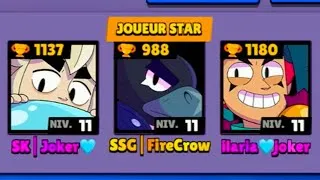 Miniature : J'AI AFFRONTÉ LES PROS DE BRAWL STARS POUR MON PREMIER RANG 35 (avant la MàJ)
