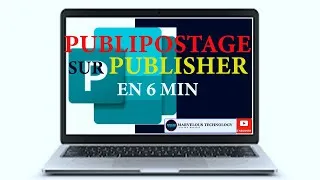 Miniature : Tutoriel Publisher: Générer automatiquement plusieurs attestations sur Publisher avec Publipostage.