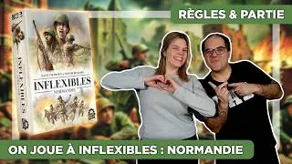 Miniature : ON JOUE À INFLEXIBLES : NORMANDIE ! Règles + Partie + Avis | Jeu de Société Nuts Publishing