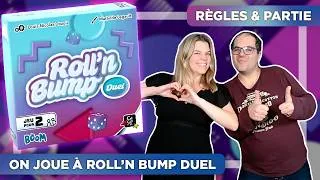 Miniature : ON JOUE À ROLL'N BUMP DUEL ! Règles + Partie + Avis | Jeu de Société Gigamic