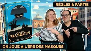 Miniature : ON JOUE À L'ÈRE DES MASQUES ! Règles + Partie + Avis | Jeu de Société Blind Cooks