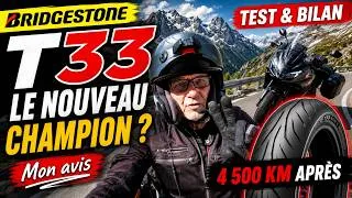 Miniature : Bridgestone T33 : mon avis après 4 500 km en road trip moto