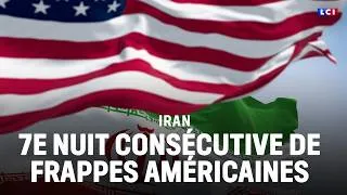Miniature : Iran : l'armée américaine annonce une nouvelle série de frappes pour la 7e nuit consécutive｜LCI