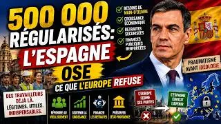 Miniature : 500 000 sans-papiers régularisés : l'Espagne ose ce que l'Europe refuse !