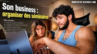 Miniature : Je l'aide à lancer ces évents (immersion business)