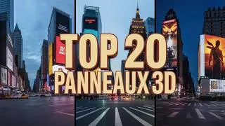 Miniature : Les panneaux 3D qui font tourner toutes les têtes !