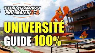 Miniature : THPS 3+4 - Université - Tous les objectifs (Guide 100%)