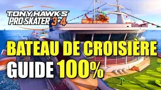 Miniature : THPS 3+4 - Bateau de croisière - Tous les objectifs (Guide 100%)
