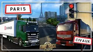 Miniature : 150 KM/H sur l'AUTOROUTE ! - EURO TRUCK SIMULATOR 2