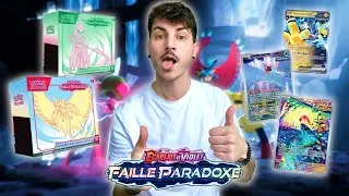 Miniature : Ouverture de 2 ETB FAILLE PARADOXE : encore une PLUIE de HITS ! - Opening Pokémon