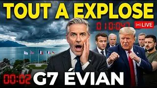 Miniature : G7 Évian: Trump arrive en mode combat — tout a explosé