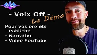 Miniature : Voix Off Dynamique – Le Dju - Narration & doublage  (Français) – Démo 2025
