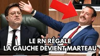 Miniature : L’échange LUNAIRE entre le RN et la gauche marseillaise… ils deviennent FOUS