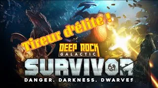 Miniature : 🎯 Tir précis et survie ! Deep Rock Galactic Survivor – Tireur d’élite