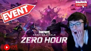 Miniature : 🔴EVENT FORTNITE - L'HEURE ZERO !!! (Fin Chapitre 7)