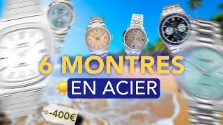 Miniature : 6 MONTRES en Acier à moins de 400€ - édition 2025 ! ☀️