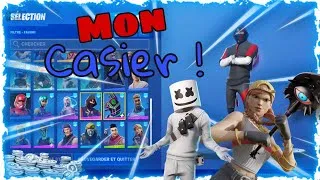 Miniature : VOICI MON CASIER FORTNITE ! (environ 700€ ça pique)