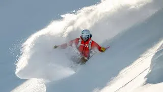 Miniature : Première piste rouge en snowboard😱🔥Galère totale mais je termine debout!#Snowboard #PisteRouge #Défi