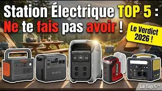 Miniature : 【2026】Meilleur generateur electrique portable : TOP 5 Comparatif ! (ecoflow, bluetti, power station)