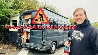 Miniature : Plus de fenêtre sur notre van | nos réparations continuent #37