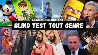 Miniature : BLIND TEST TOUT GENRE - 110 EXTRAITS (Films, Séries, Animés, Emissions , Musiques, Pub, Répliques..)