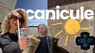 Miniature : SURVIVRE À LA CANICULE | Weekly Vlog ☀️